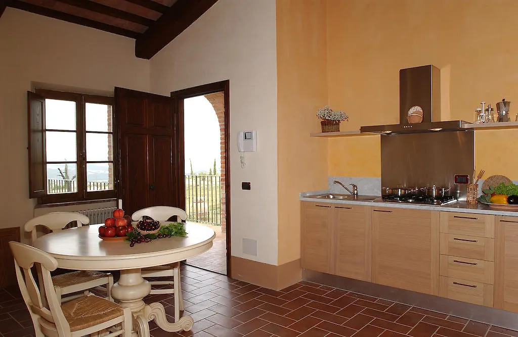 Penzion Relais Poggio Al Vento Pomarance Venkovský dům